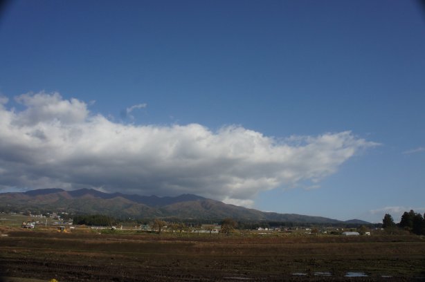 透き通るような青空