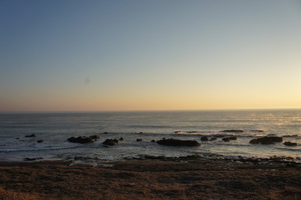 冬の海岸