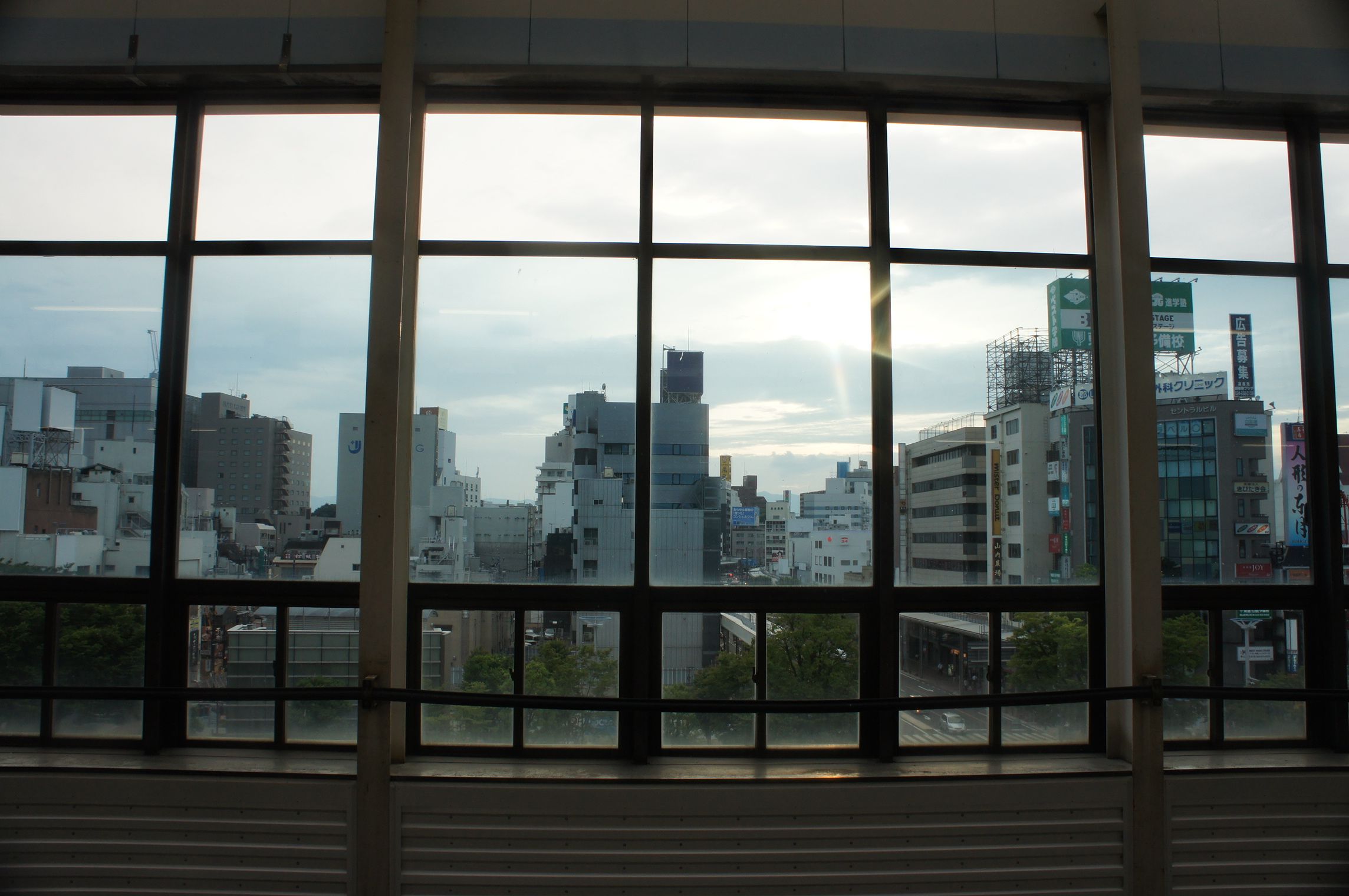 郡山駅の風景