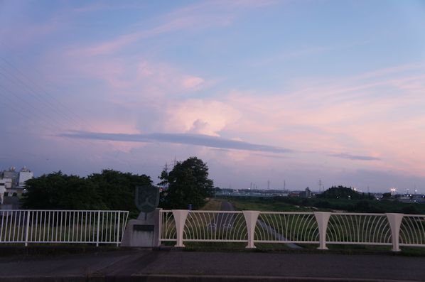夕暮れの空