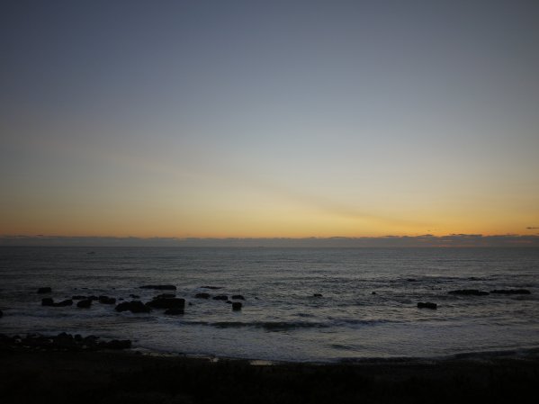 冬の海岸