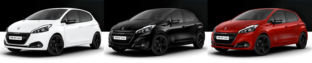 [特別仕様車]208 GT Line Black Pack