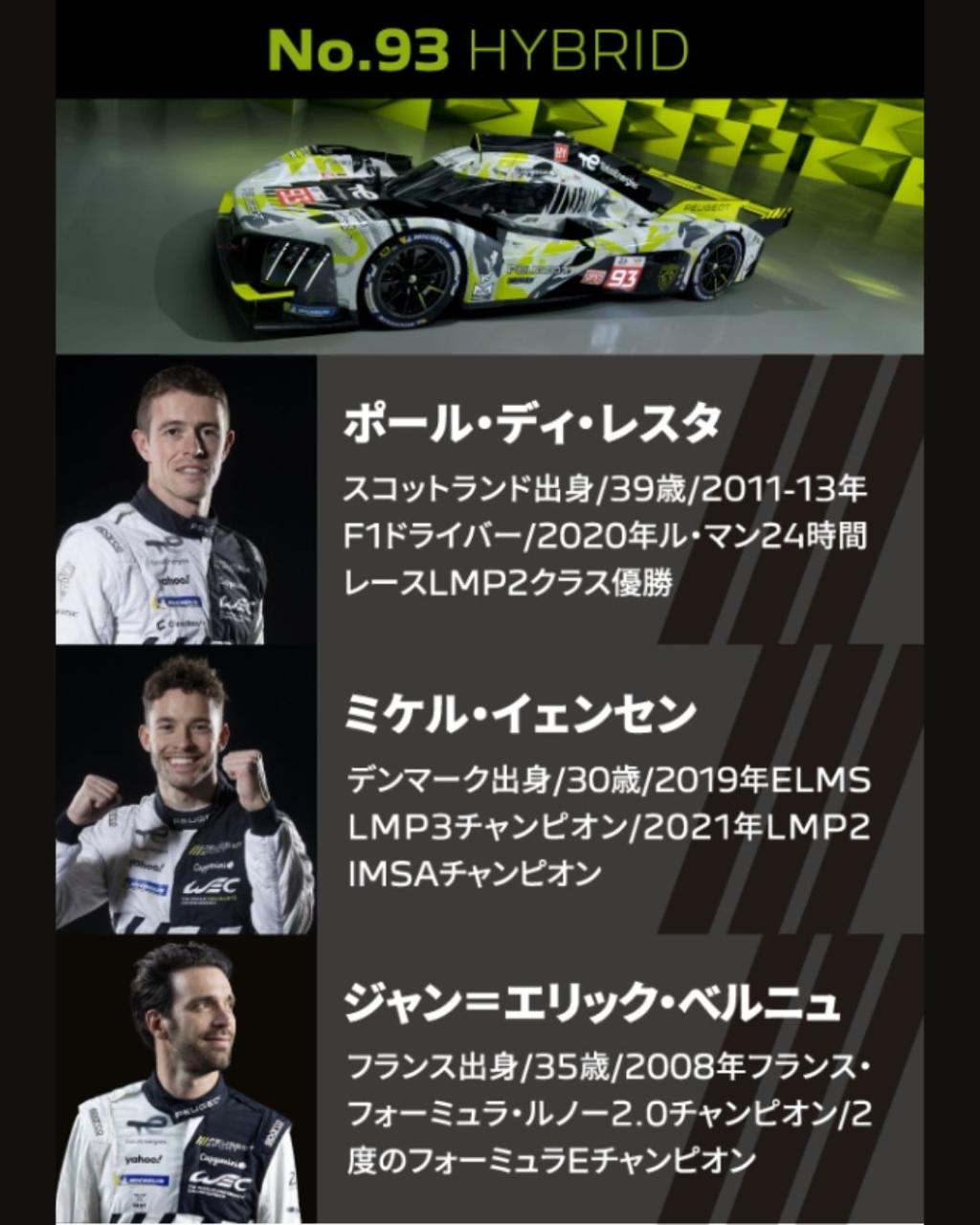 WEC FUJI 開幕👏